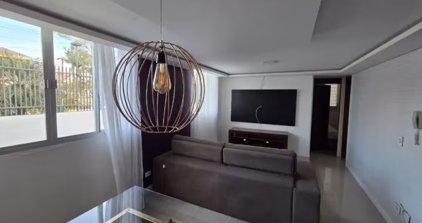 Lindo apartamento mobiliado com 55m2  dois dormitórios portão - curitiba
