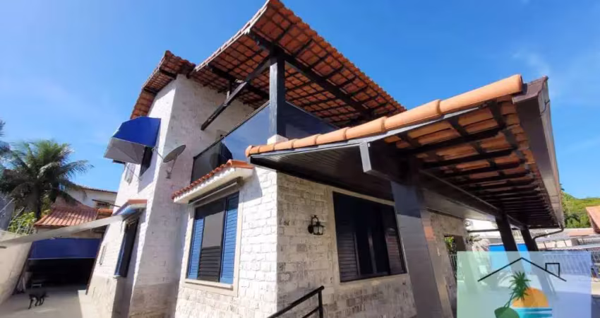 Belíssima casa na pontinha com terreno de 900 m², área gourmet e anexo.