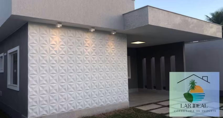 Casa 3 Quartos com Área Gourmet em Inoã - Maricá
