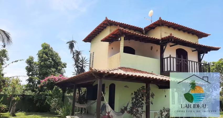 Casa 4 Quartos c/ terreno de 1.200 m2, Praia Seca - Araruama