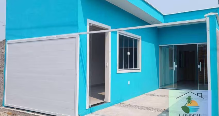 Casa Nova com Churrasqueira por 125 mil à vista