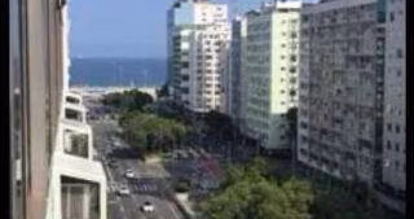 Apartamento vista lateral para o Mar de Copacabana - Rio de Janeiro