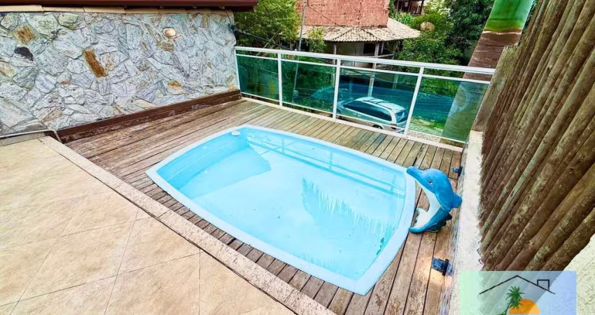 Casa c/ Piscina no Trevo da Barbuda em Manguinhos - Búzios