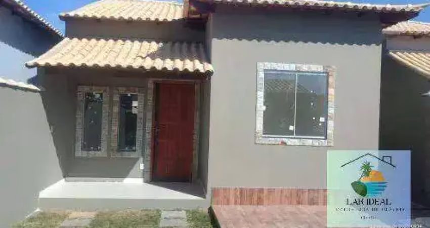 Casa nova c/ piscina em unamar - cabo frio: 140 mil à vista