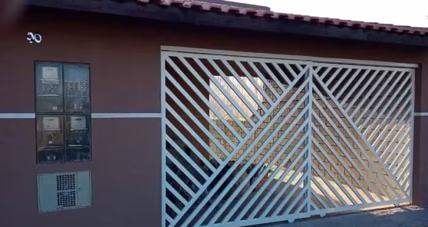 Casa nova e térrea no residencial jasmim com terreno de 175m² e área construída de 95m²