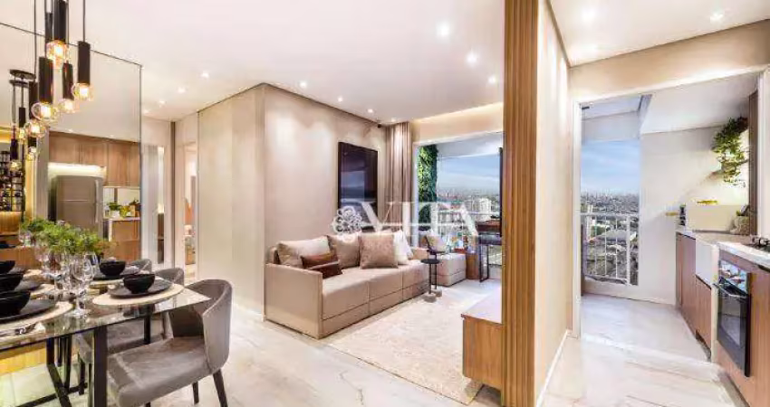 Apartamento com 2 dormitórios à venda, 47 m² por R$ 394.000,00 - Vila das Bandeiras - Guarulhos/SP