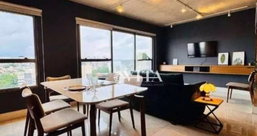 Loft com 1 dormitório, 70 m² - venda por R$ 800.000 ou aluguel por R$ 6.800/mês - Carandiru - São Paulo/SP