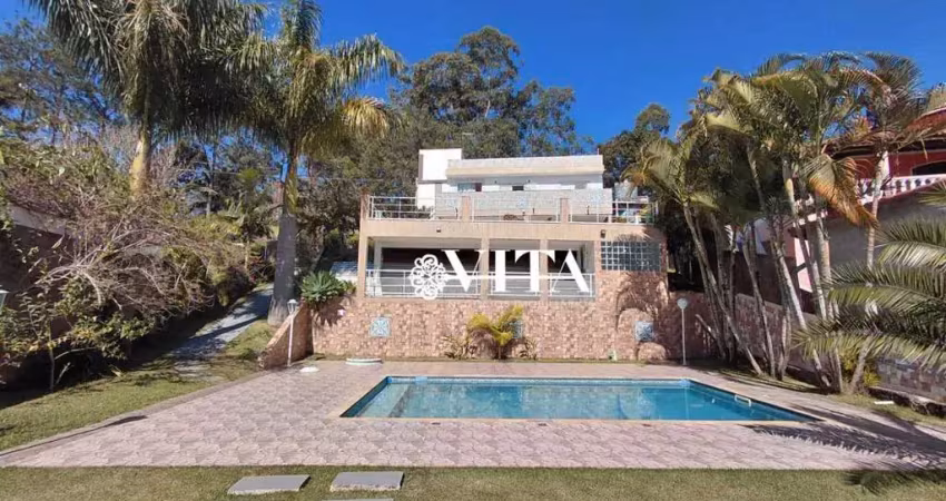 Chácara com 5 dormitórios à venda, 1350 m² por r$ 1.500.000,00 - chácaras eldorado - santa isabel/sp