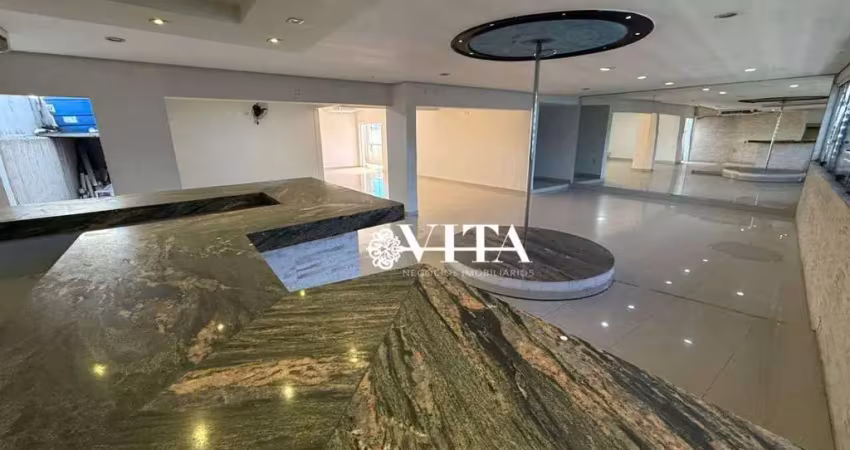 Salão para alugar, 450 m² por r$ 12.450/mês - vila flórida - guarulhos/sp