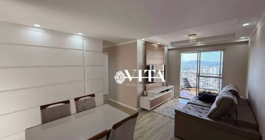 Apartamento com 3 dormitórios à venda, 76 m² por r$ 556.000 - picanco - guarulhos/sp