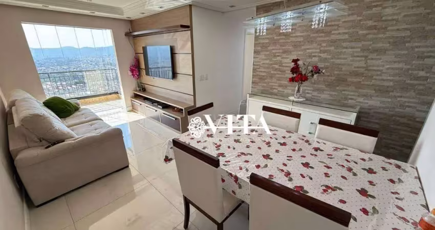 Apartamento com 3 dormitórios à venda, 76 m² por r$ 580.000 - picanco - guarulhos/sp