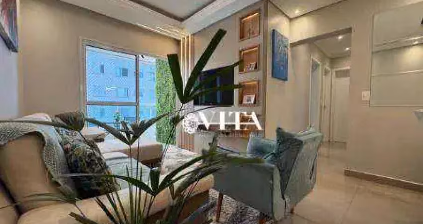Apartamento com 3 dormitórios à venda, 86 m² por r$ 655.000 - jardim las vegas - guarulhos/sp