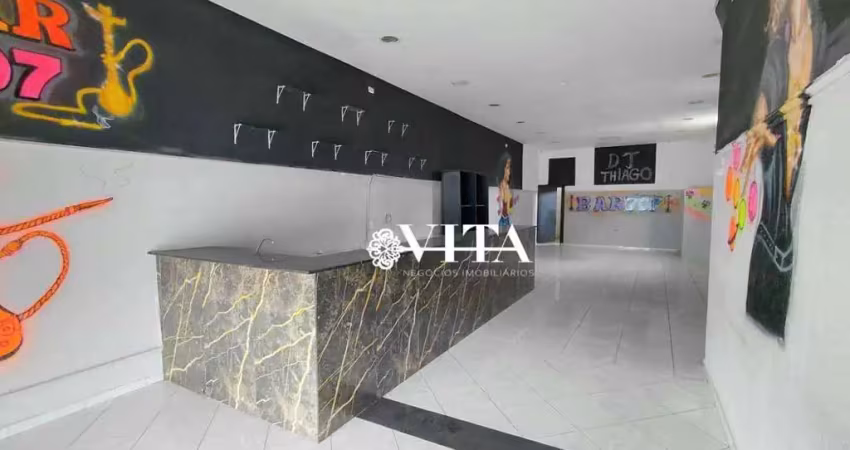 Salão para alugar, 130 m² por r$ 2.750,00/mês - vila rio de janeiro - guarulhos/sp