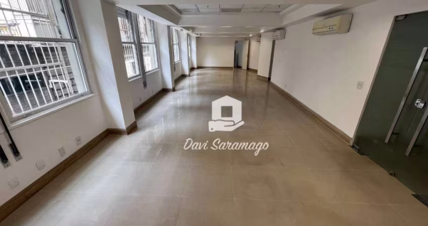 conjunto comercial de 125m² com mega salão no Centro do RJ!