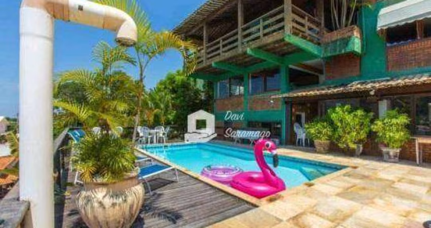 Casa com 5 dormitórios à venda, 402 m² por R$ 1.800.000,00 - Piratininga - Niterói/RJ