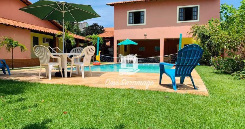 Casa Linear Itaipuaçu 2 Terrenos com Quintal e Piscina