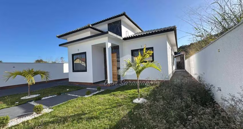 Casa com 3 dormitórios à venda, 86 m²  - jardim atlântico oeste (itaipuaçu) - maricá/rj