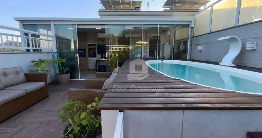 Cobertura com 3 quartos à venda, 155 m² por r$ 930.000 - maria paula - são gonçalo/rj