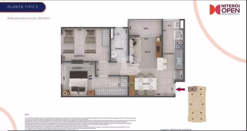 Apartamento com 2 quartos à venda na Rua Antônio Silva, Fonseca, Niterói