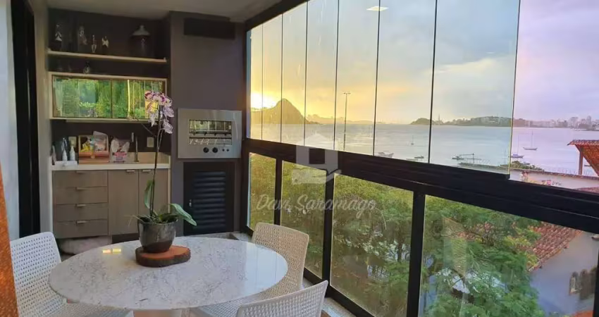 Apartamento com 4 quartos à venda, 183 m²  - charitas - niterói/rj
