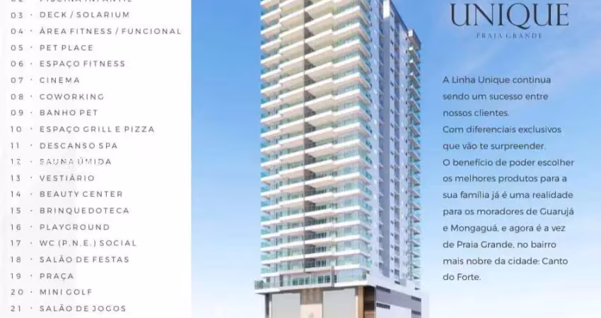 Apartamento para venda em praia grande, canto do forte, 3 dormitórios, 3 suítes, 4 banheiros, 2 vagas