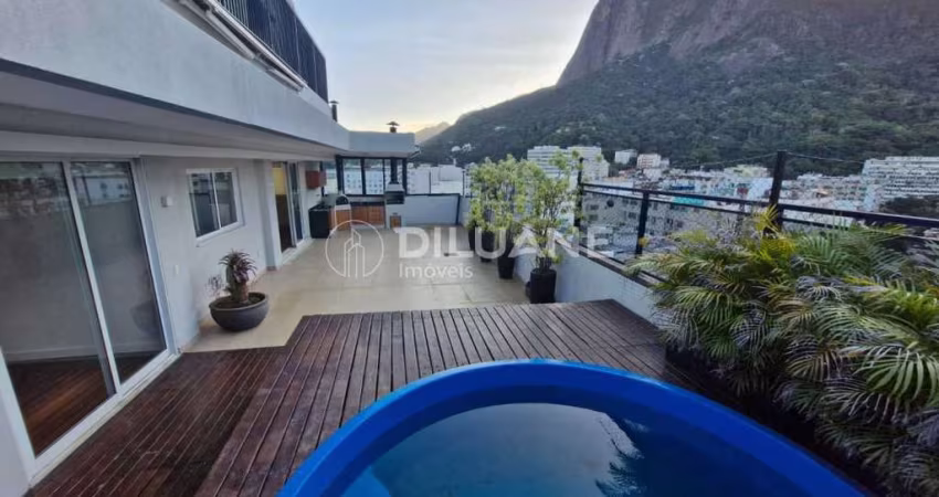 Cobertura com 3 quartos à venda na Rua Capitão Salomão, Humaitá, Rio de Janeiro