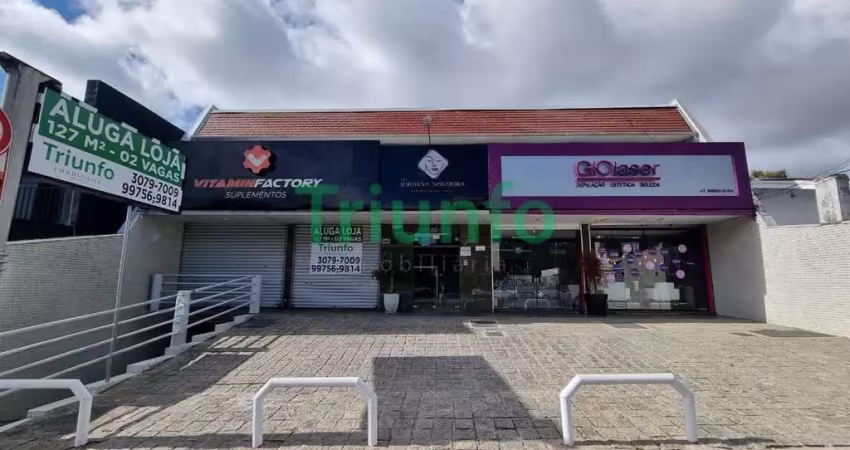 Loja para alugar, 127.00 m2 por r$6500.00  - juveve - curitiba/pr