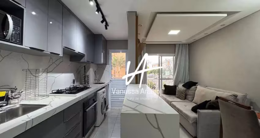 Apartamento com 2 dormitórios para alugar, 60 m² por r$ 1.812,71/mês - chácara santa antonieta (nova veneza) - sumaré/sp