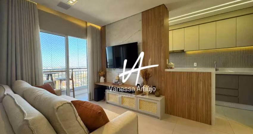 Apartamento dos sonhos à venda, 56 m² por r$ 457.000 - chácara bela vista - sumaré/sp