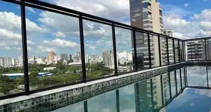 Apartamento com 2 dormitórios para alugar, 40 m² por r$ 7.500/mês - moema - são paulo/sp
