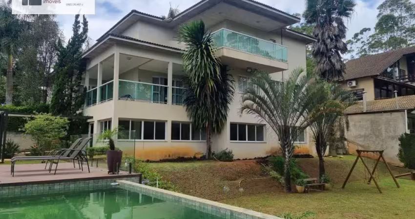 Sobrado com 7 dormitórios à venda, 1800 m² por r$ 2.980.000,00 - loteamento chacaras embu-guacu - embu-guaçu/sp