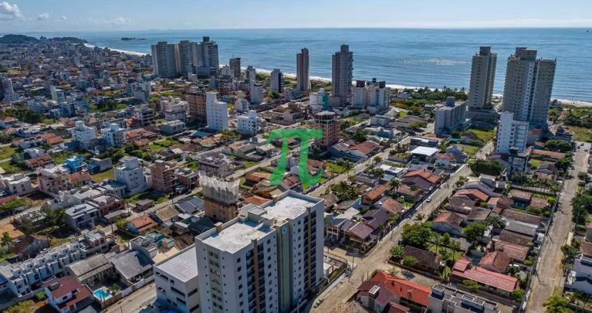 Apartamentos de 02 quartos com sacada e vista incrível para o mar de Piçarras.