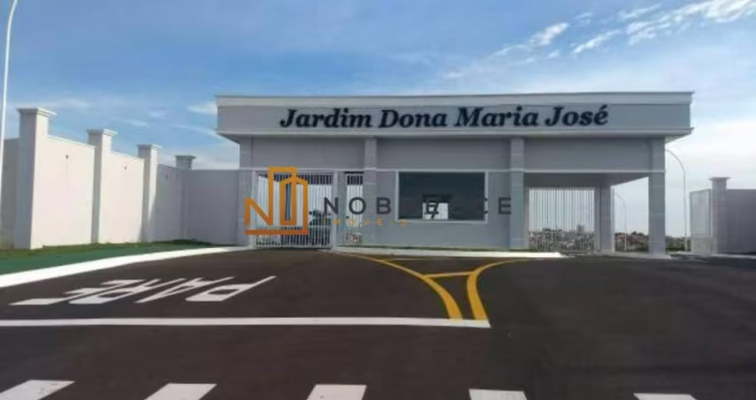 Terreno em excelente localização situado no Condomínio Residencial Dona Maria José, em Indaiatuba/SP, medindo 394,20 metros quadrados .