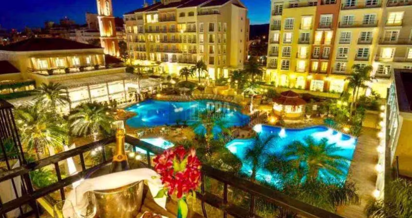 Apartamento com 01 suíte no hotel il campanário em jurerê