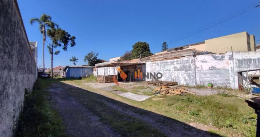 Terreno de rua no bairro Cajuru