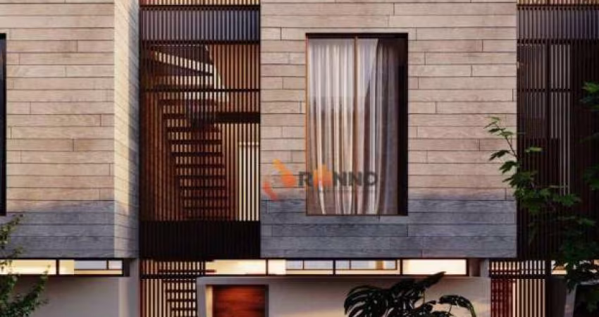 Casa em condomínio com 3 suítes, 187 m², no bairro Mercês.