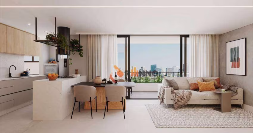 Apartamento 2 suítes, 1 vaga, 92 m² no bairro Cabral