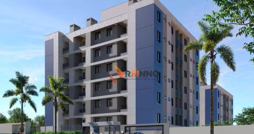 Apartamento com 2 quartos, 1 suíte, 56 m² no bairro Mossunguê