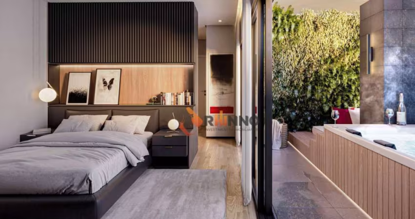 Apartamento Duplex com 1 suíte, 2 demi-suítes, 107,95 m² em Santa Felicidade.