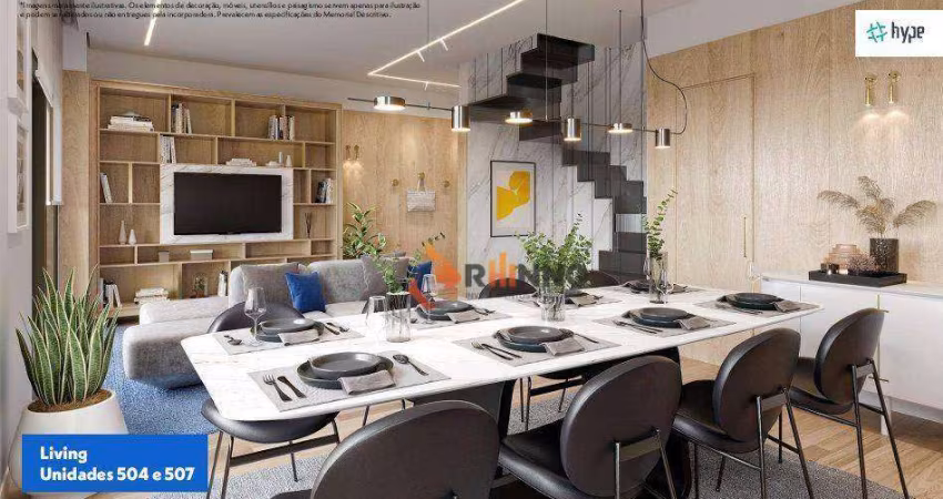 Apartamento Duplex com 3 quartos, 1 suíte, 110 m² no bairro Tingui