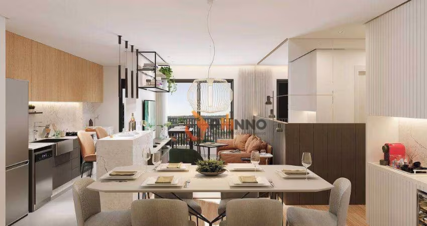 Apartamento com 2 quartos 1 suíte no bairro Bacacheri