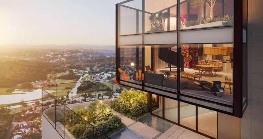 Apartamento com 3 suítes no Champagnat..