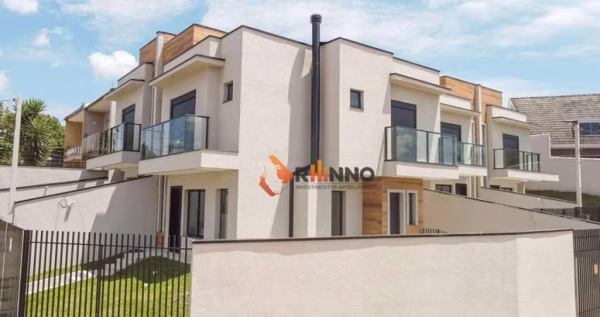 Sobrado com 3 quartos, 2 suítes, 104 m² no bairro Atuba