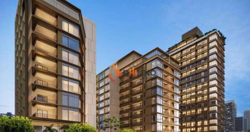 Apartamento Duplex com 1 dormitório à venda, 58 m² por R$ 1.394.000,00 - Batel - Curitiba/PR