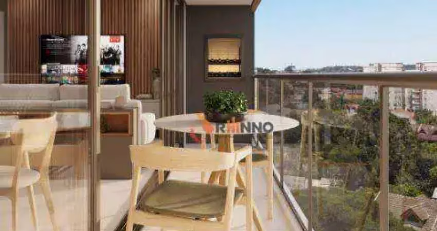 Apartamento com 2 quartos, 1 suíte, 73,72m² no bairro água verde.