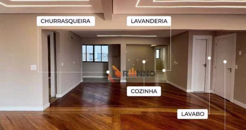 Apartamento com 3 dormitórios à venda, 193 m² por R$ 1.790.000,00 - Água Verde - Curitiba/PR