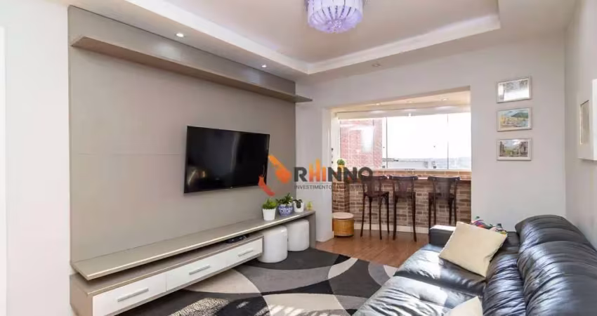 Apartamento semi mobiliado 3 quartos 2 suítes água verde