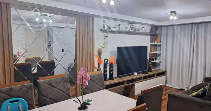 Apartamento com 3 dormitórios à venda, 79 m² por r$ 480.000 - bacacheri - curitiba/pr