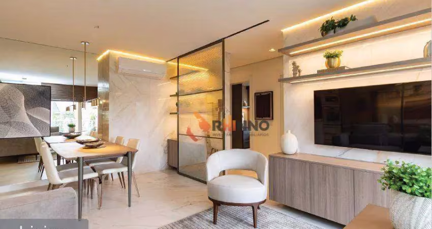 Apartamento novo com 3 quartos, 1 suíte no bairro campo comprido.