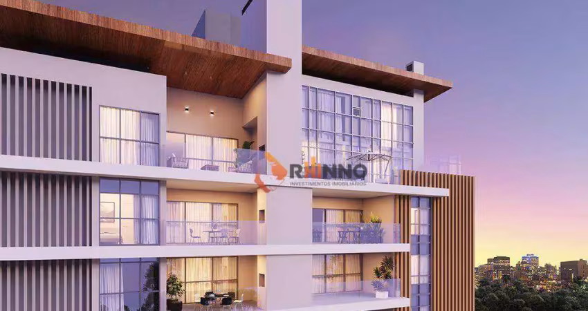 Cobertura Duplex com 4 quartos, 2 suítes, 226 m² no Centro de Curitiba